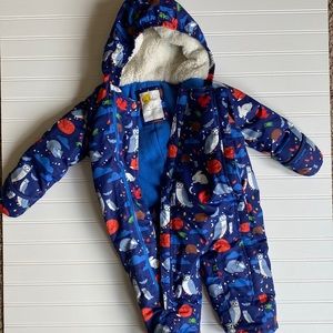 Mini Boden Snowsuit EUC 12-18m